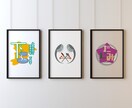 オリジナルロゴ制作いたします お店・サービス・個人活動など、幅広い用途のロゴを制作します。 イメージ3