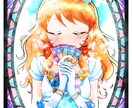 お好きなキャラのステンドグラス風イラスト描きます あなたの推しキャラをステンドグラス風に描いてみませんか？ イメージ6