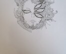 細かく複雑な絵を提供します 自分なりに頑張ります基本的に白黒の絵になります イメージ2