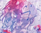 エモくてしっとりした雰囲気のイラスト描きます アイコンからサムネイル、立ち絵までご希望に沿うイラストを提供 イメージ1
