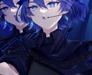 SNS用のアイコン＆イラスト描きます YouTubeの歌ってみたや、サムネイルイラスト作成します イメージ1