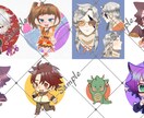 即納、激安で アイコンイラスト描きます パキッふわっとしたイラストが欲しい方へ イメージ1