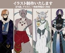 イラスト全般制作いたします 和の世界観を活かした雰囲気ある1枚 イメージ1