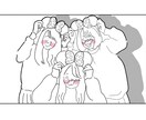 シンプルなアイコン・イラスト描きます 顔や髪型など柔軟に希望応えます！！ イメージ4