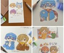 アナログイラスト、手描きイラスト描きます 原画を発送する事も可能です！手元に置きたい方におすすめです。 イメージ2