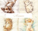 大切な家族ペットのイラスト作成いたします データお渡し＊プレゼントにも喜ばれています。 イメージ3
