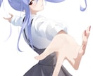 キャラクター立ち絵や一枚絵を制作します 可愛い女の子が得意です。Vtuberキャラデザなど イメージ3