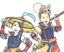 ちょっと変わった似顔絵も 書きます ゲームの装備だったり、できる限り書かせていただきます。 イメージ1