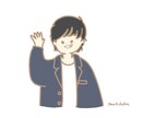 ゆるイラスト【ブログ・SNS・広告等】作成します シンプルでかわいいイラスト。挿絵やSNSアイコンにどうぞ。 イメージ2