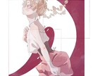 かわいいアイコン制作いたします 少女、青年、かわいいイラストでお届けいたします！ イメージ1