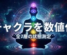 民俗学者が霊視、チャクラを数値化します ​【先着4名様】データ収集の協力価格 8000円→1000円 イメージ3