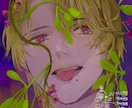 お見積り◎個性的な歌ってみた動画等サムネ描きます アンニュイ、清楚、躍動感、悲壮感など唯一無二の男女が得意です イメージ5