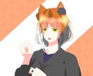 アニメに近いデジタルイラストを描きます 【立ち絵】【一枚絵】【アイコン】【ヘッダー】などなど！！ イメージ8
