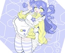 可愛く可愛く描きます 個性の強い女の子イラスト描きます♡ イメージ1