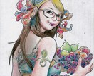 あなたの願う世界をパステルで描きます 物語、会いたい人、あの頃、行きたい場所へアートで叶う♪ イメージ5