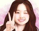 厚塗りで似顔絵をお描きします お写真をもとにリアルだけど可愛くかっこよく！ イメージ1
