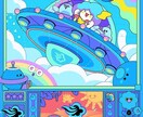 現役高校生がかわいいアイコン作ります ポップなイラスト好きさん向け！ イメージ1