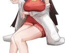 一枚絵を描きます 10代、20代の女性のイラスト描きます イメージ3