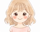 ＳＮＳゆるかわいいアイコンお描きます シンプル可愛い優しいイラストをお描きします イメージ2