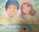 イラスト、似顔絵を色紙にてお届け致します！ます 貴方の大切な思い出を形に残すお手伝いをします イメージ1