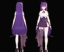 オリジナル3DVtuberキャラモデルを制作します キャラデザインからモデリングまで、高品質に対応します ! イメージ1