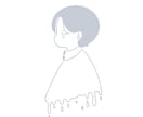 個性的なゆるっとしたアイコンを描きます ☆ゆる可愛い女の子でSNSをアピールしましょう☆ イメージ6