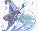 一枚絵イラスト描きます アイコン、ヘッダー、一枚絵、動画用、なんでもご相談ください。 イメージ8