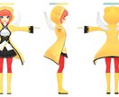 キャラクターデザインからVRM化まで承ります Vtuberになりたい方、ゲームのキャラクターなどにおすすめ イメージ4