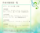 現役ピアノ・ヴィオラ奏者が演奏用の楽譜を作成します 管弦楽器もお任せ！歌ってみた・結婚式余興・発表会やイベント等 イメージ12