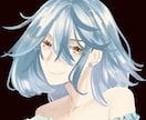 厚塗り風のキャライラスト作成します ／アイコンや動画のサムネ、挿絵などの一枚絵として使える イメージ2