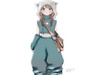 キャラクターを作成致します キャラクター制作が必要な方、ぜひご利用くださいませ。 イメージ1