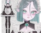 透明感抜群！VTuberモデル全工程制作いたします 透明感のあるイラストであなただけのモデルを制作いたします！ イメージ3