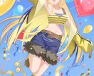 キラキラで透明感がある一枚絵イラスト描きます 商用OK！アイコン、MV、歌ってみた、配信用イラストなど イメージ2