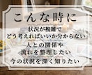 霊視タロットで恋愛・人間関係・仕事の悩みを視ます まとまっていない悩みでも大丈夫です イメージ2