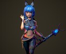 3D Character designます Character design for 3Dprint イメージ7