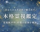 霊視鑑定｜人生が行き詰まる真の原因から解放されます 1月限定500円｜本格霊視歴35年｜霊視で人生全体を総合鑑定 イメージ1