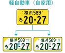 軽自動車【図柄入りナンバー】へ郵送交換承ります 今の車両番号を変えずに図柄入りナンバープレートに郵送交換！ イメージ4