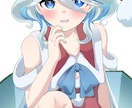 アイコン、一枚絵、キャラデザなど描きます 可愛い女の子のキャラクターイラストお描きします！ イメージ4