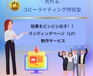 コピーライティング特化ランディングページ制作します 訴求重視のアプローチ！コピーライティング特化！LP制作 イメージ1