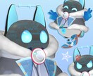 かわいい3Dアバター/小物制作します VRChat&VTuberなどに！実績2件になるまで割引中 イメージ3