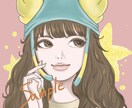おしゃれなアイコンイラスト描きます 写真を元に、雰囲気のあるアイコン用イラストを作成します。 イメージ2