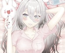 かわいくて元気を感じる女の子のイラスト描きます 配信活動用、同人誌の表紙など様々なジャンルに対応します！ イメージ5