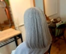 グレイヘアや白髪を主にヘアスタイルのお悩み伺います 白髪や髪の不安にそっと寄り添います イメージ5
