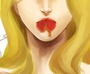 選べる塗りで(厚塗り、水彩)アイコン描きます 修正、ラフ提出無制限。耽美的な絵柄のアイコンを作成いたします イメージ3