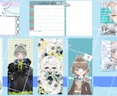 シンプルかわいいアイコンリングやヘッダーを作ります IRIAMで使用できる返礼品などを制作いたします イメージ3