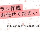 チラシの作成いたします イベントや起業、開業、店舗のあなただけのチラシ作成いたします イメージ1