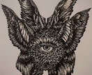 モノクロで天使などの鉛筆画を描きます お部屋に飾れる様な絵を描きます イメージ6