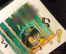 本人のアイコンやインテリアなど幅広く使用出来ます 水彩色鉛筆で描いた完全オリジナルの絵です。 イメージ3