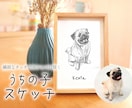 うちの子を温かみのあるタッチの絵で表現します 贈り物にも喜ばれる本格うちの子アートです イメージ1