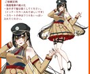 表情差分付き！立ち絵作成いたします アイコンや上半身のみのイラスト作成も可能 イメージ6
